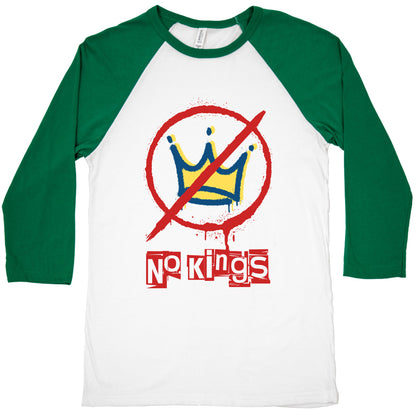 No Kings Baseball Tee