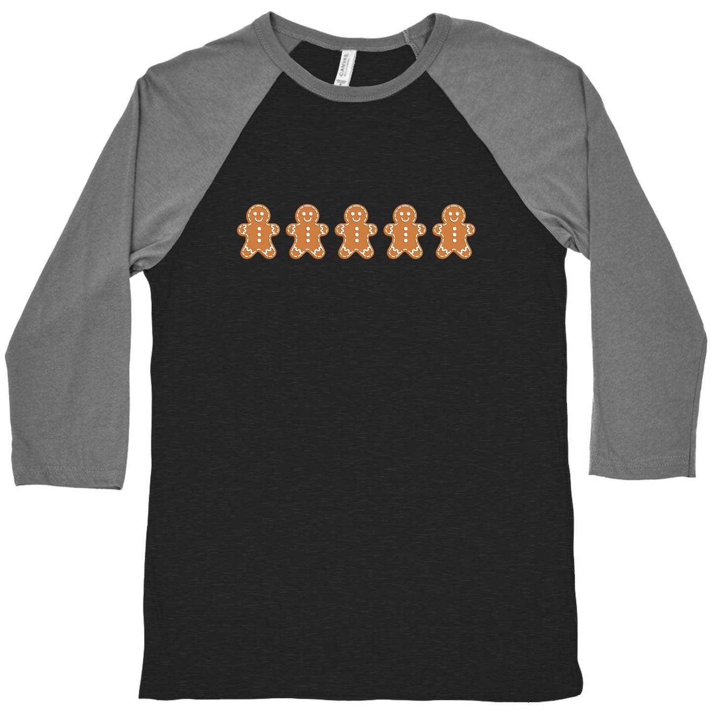 Gingerbread Shirt Baseball Tee