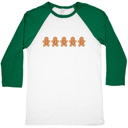 Gingerbread Shirt Baseball Tee