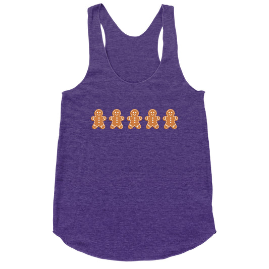 Gingerbread Shirt Racerback Tank