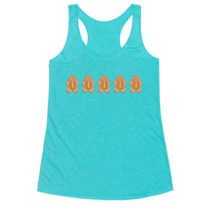 Gingerbread Shirt Racerback Tank