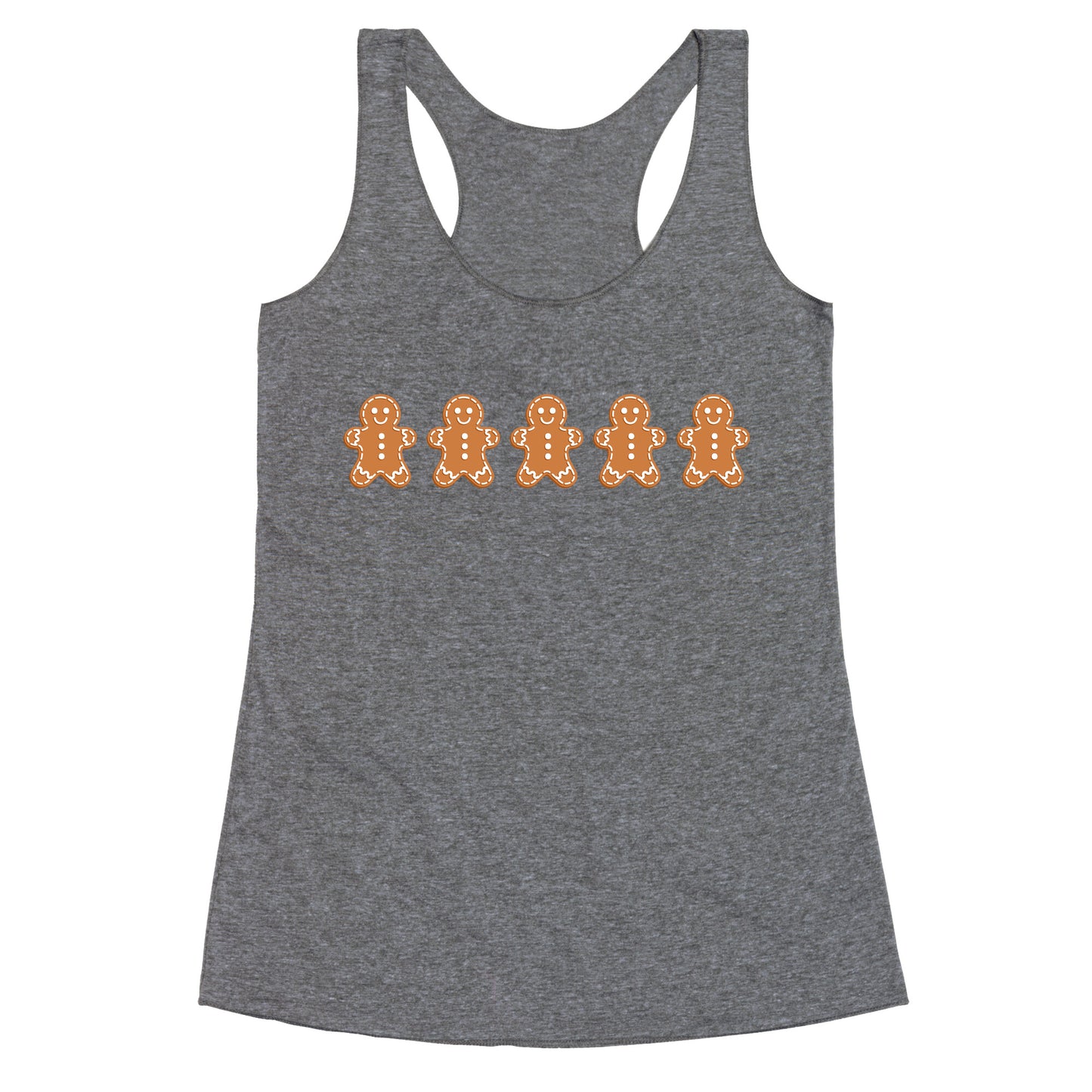 Gingerbread Shirt Racerback Tank