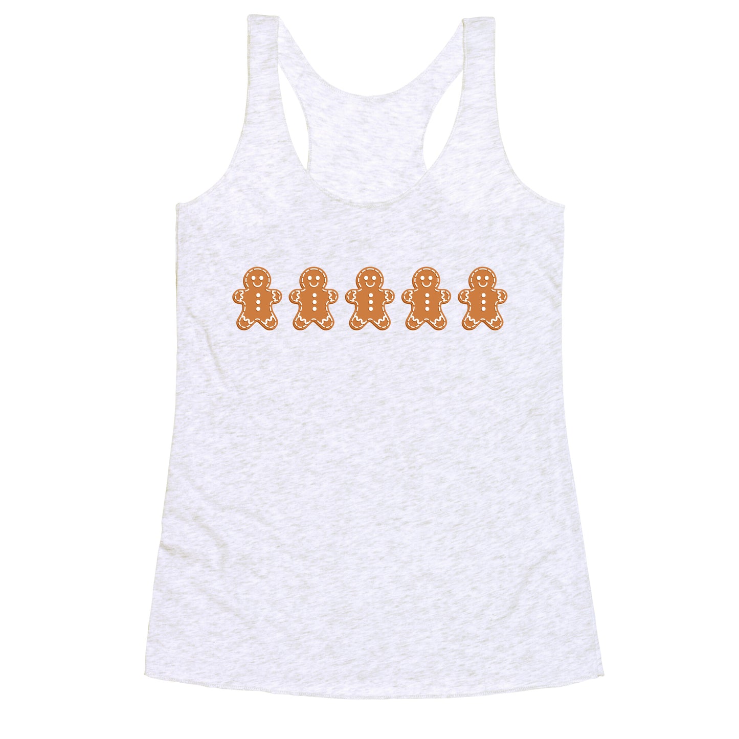 Gingerbread Shirt Racerback Tank