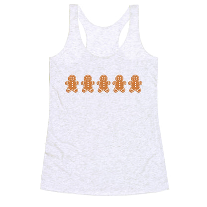 Gingerbread Shirt Racerback Tank
