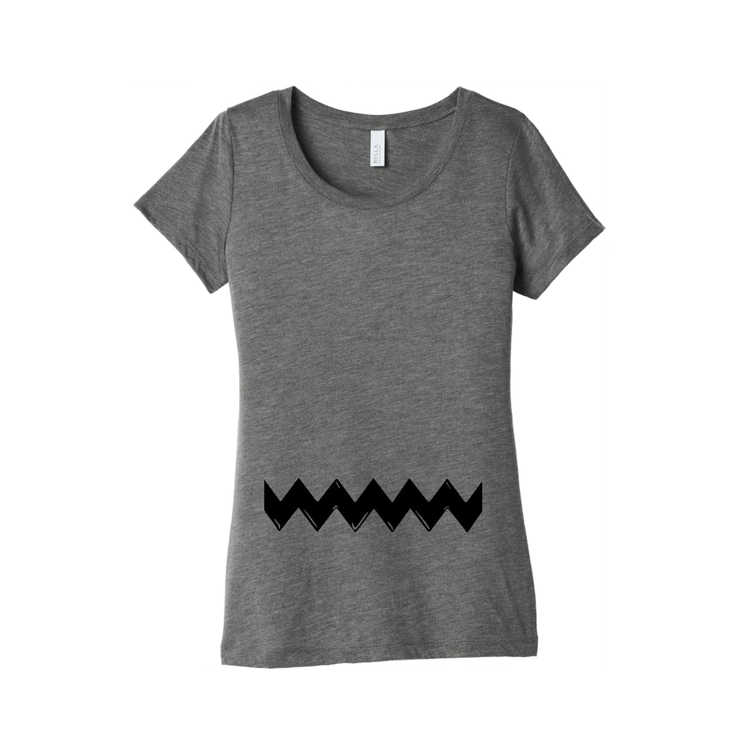 Charlie Brown Womens Triblend Tee