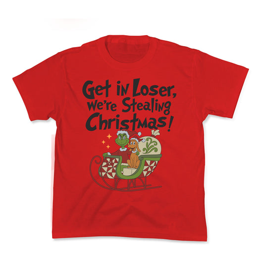 Stealing Christmas Kids Tee