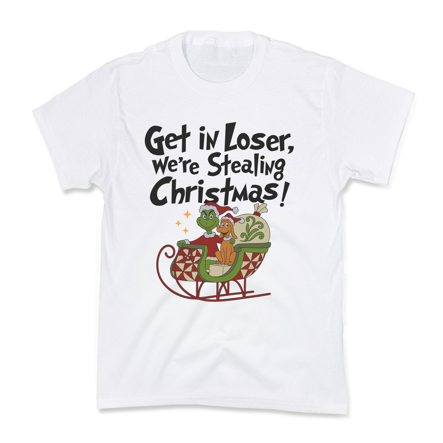 Stealing Christmas Kids Tee
