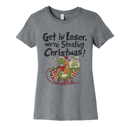 Stealing Christmas Womens Cotton Tee
