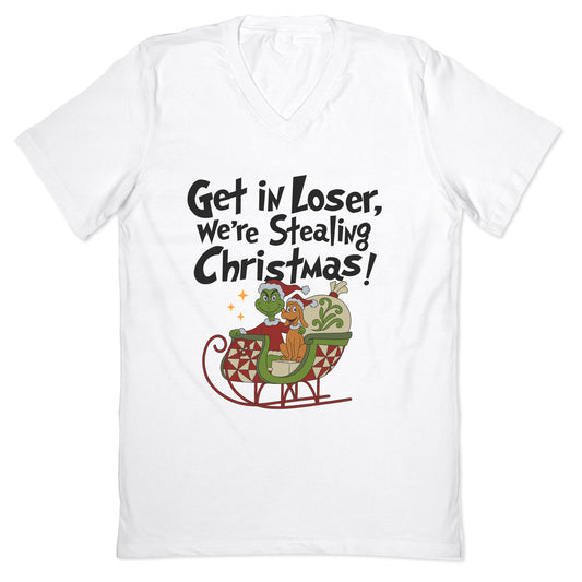 Stealing Christmas V-Neck