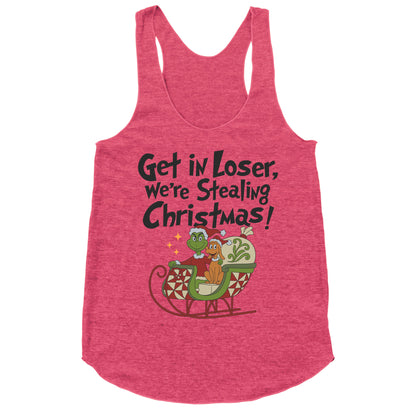 Stealing Christmas Racerback Tank