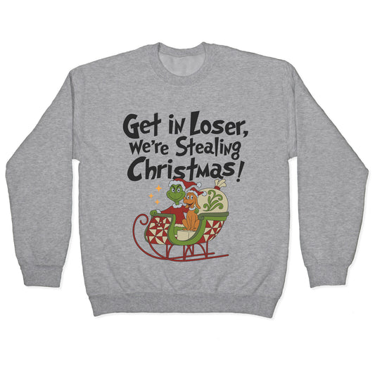 Stealing Christmas Crewneck Sweatshirt