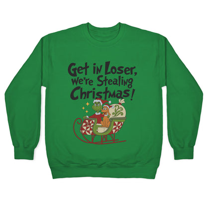 Stealing Christmas Crewneck Sweatshirt