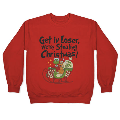 Stealing Christmas Crewneck Sweatshirt