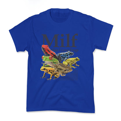 MILF  Man I Love Frogs Kids Tee