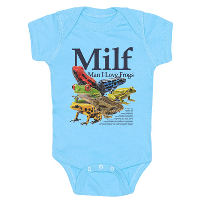 MILF  Man I Love Frogs Baby One-Piece