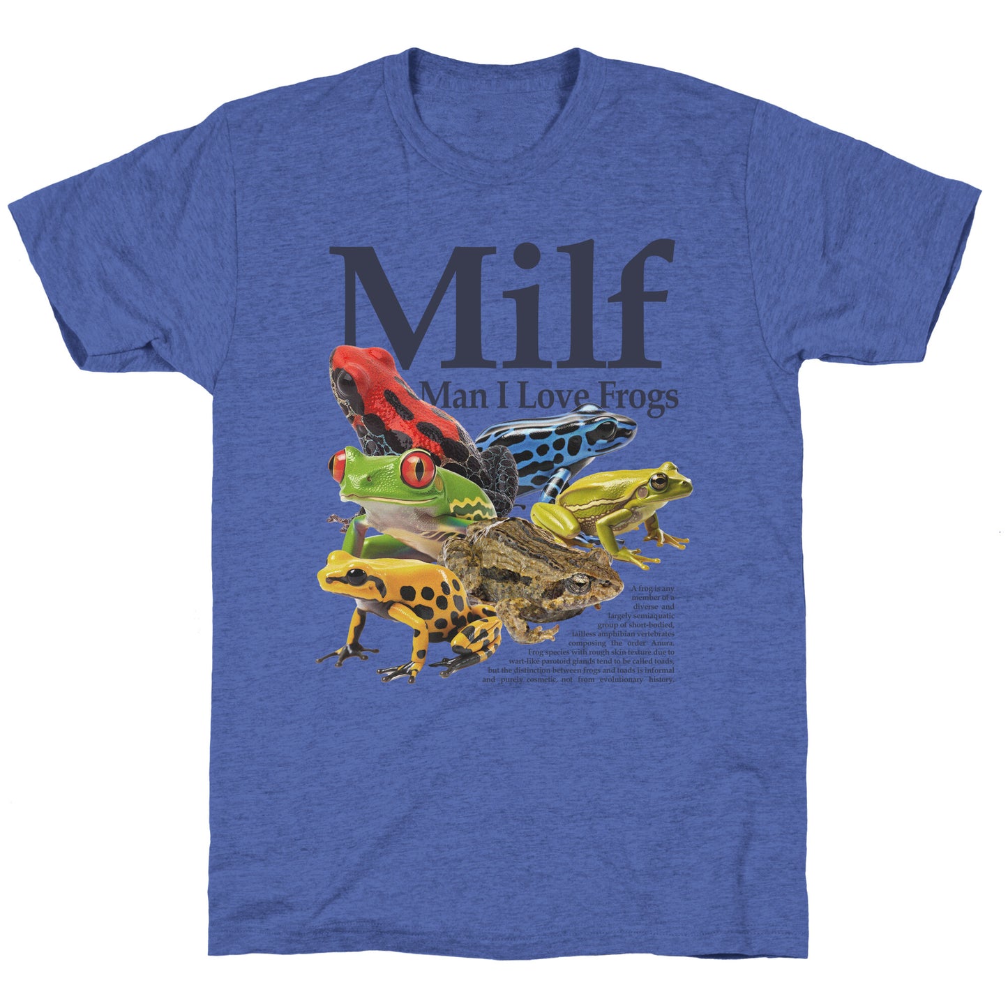 MILF  Man I Love Frogs Unisex Triblend Tee