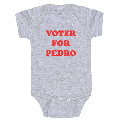 Vote for Pedro Baby One-Piece