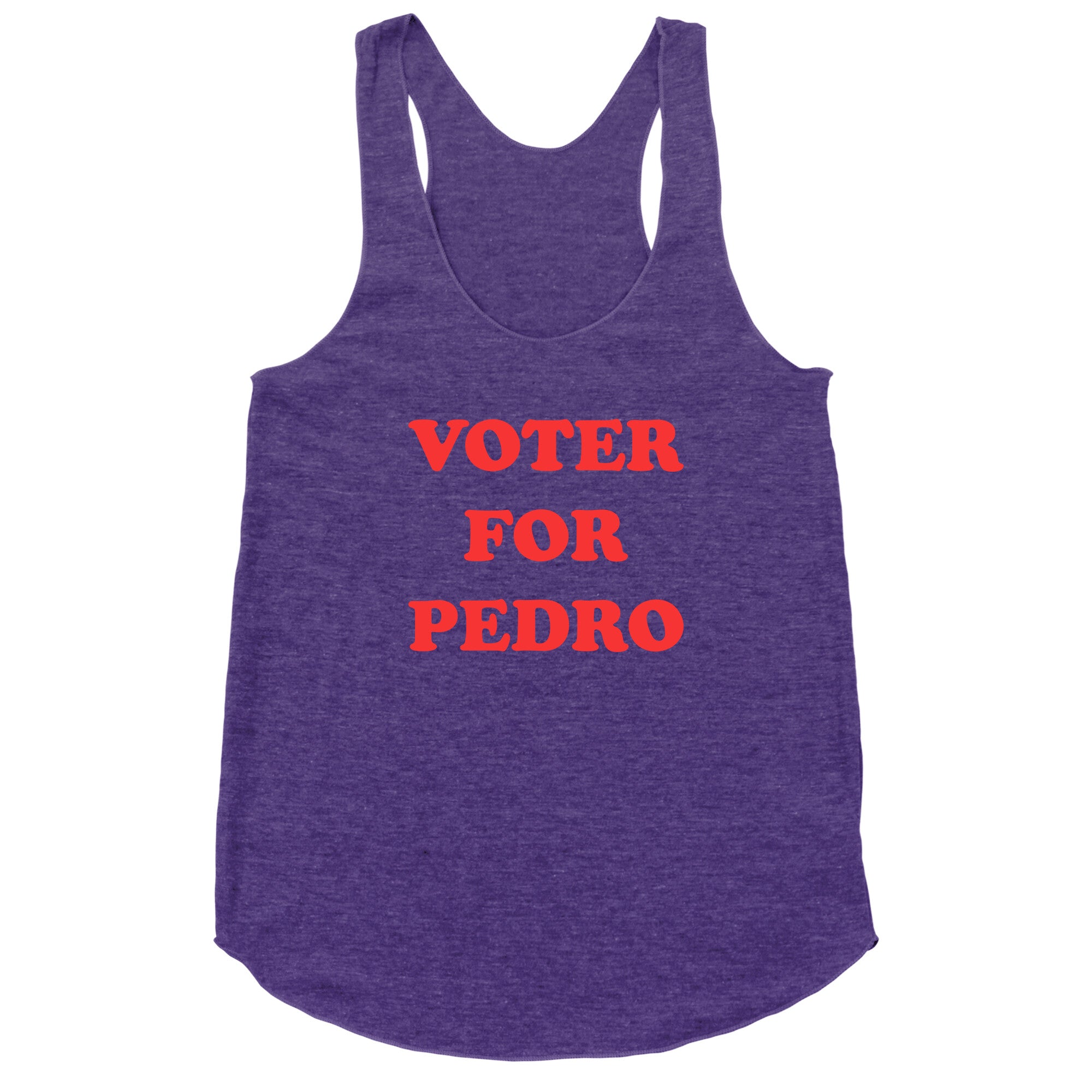Vote for Pedro Racerback Tank