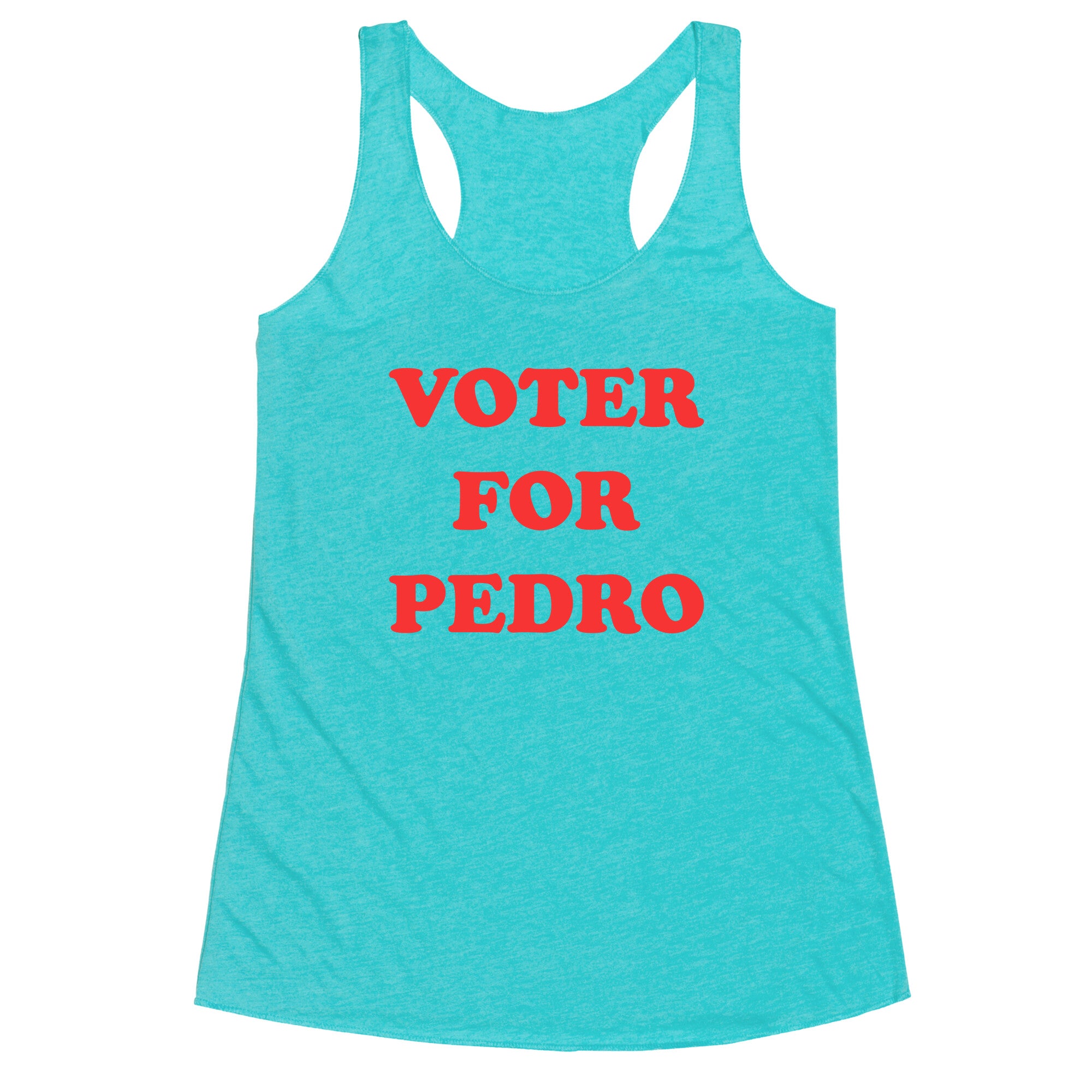 Vote for Pedro Racerback Tank