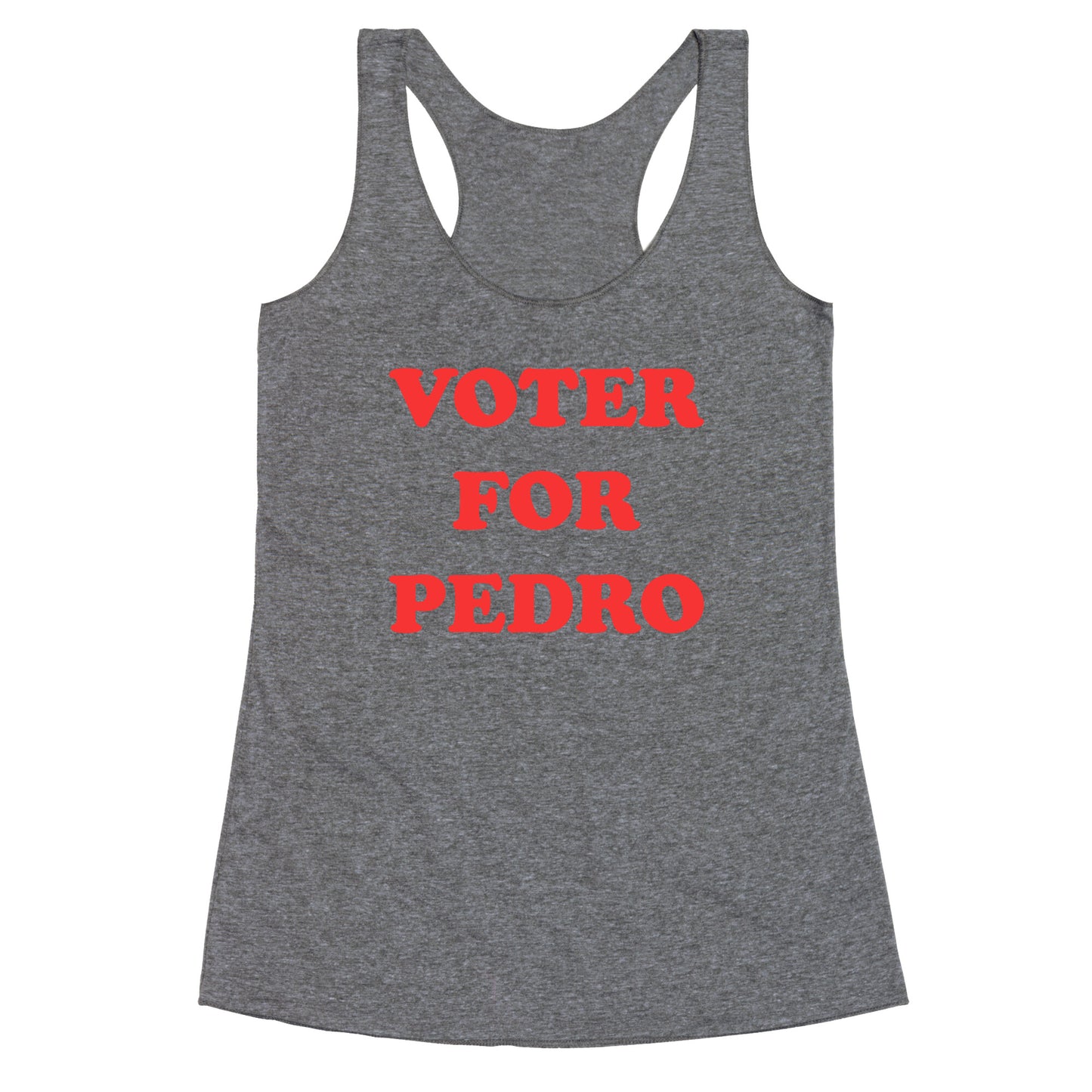 Vote for Pedro Racerback Tank
