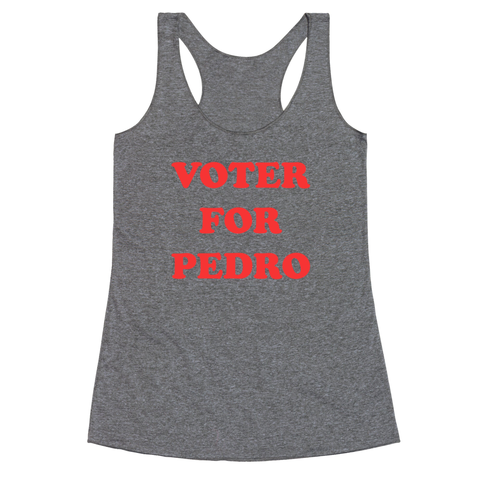 Vote for Pedro Racerback Tank
