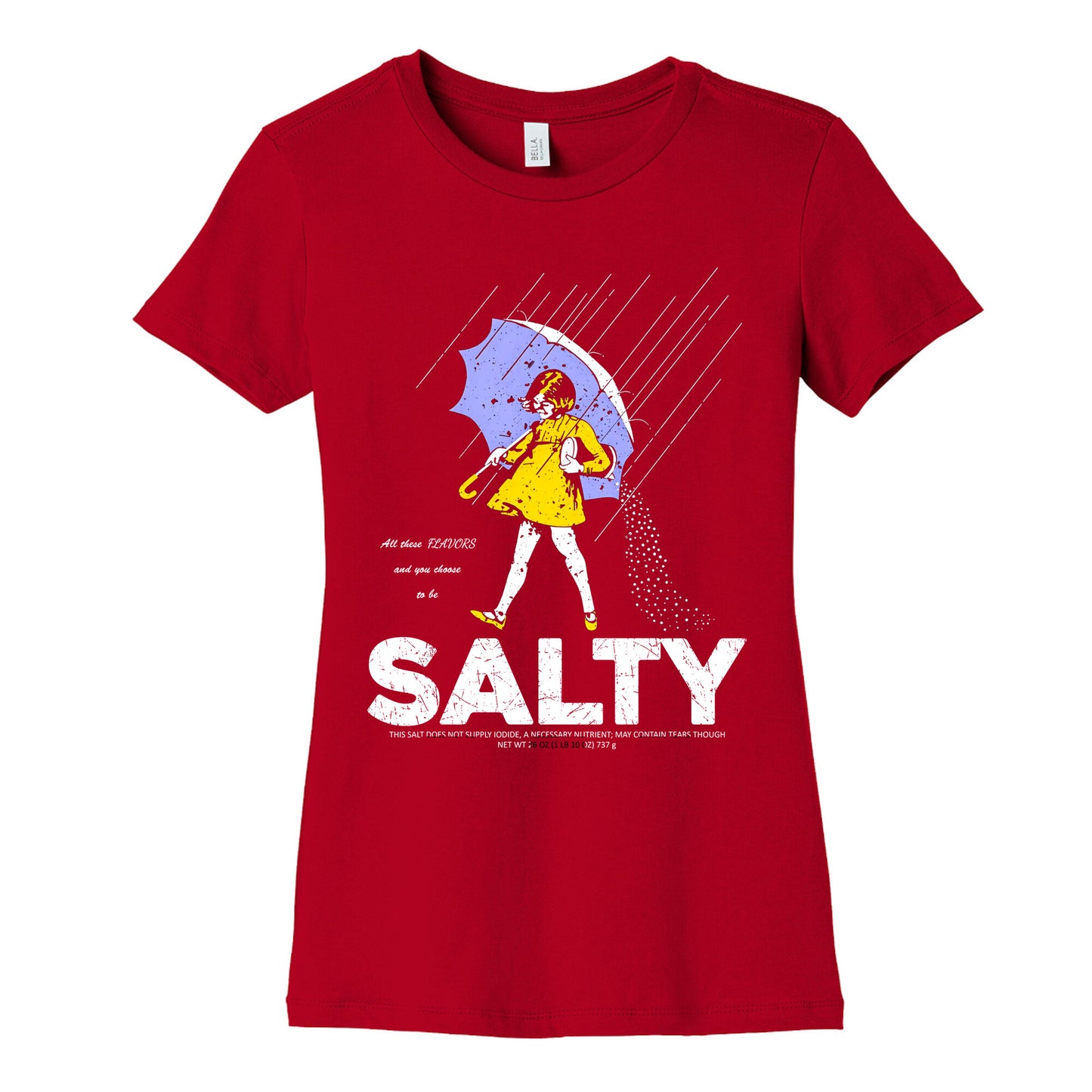 Salty Shirt Womens Cotton Tee