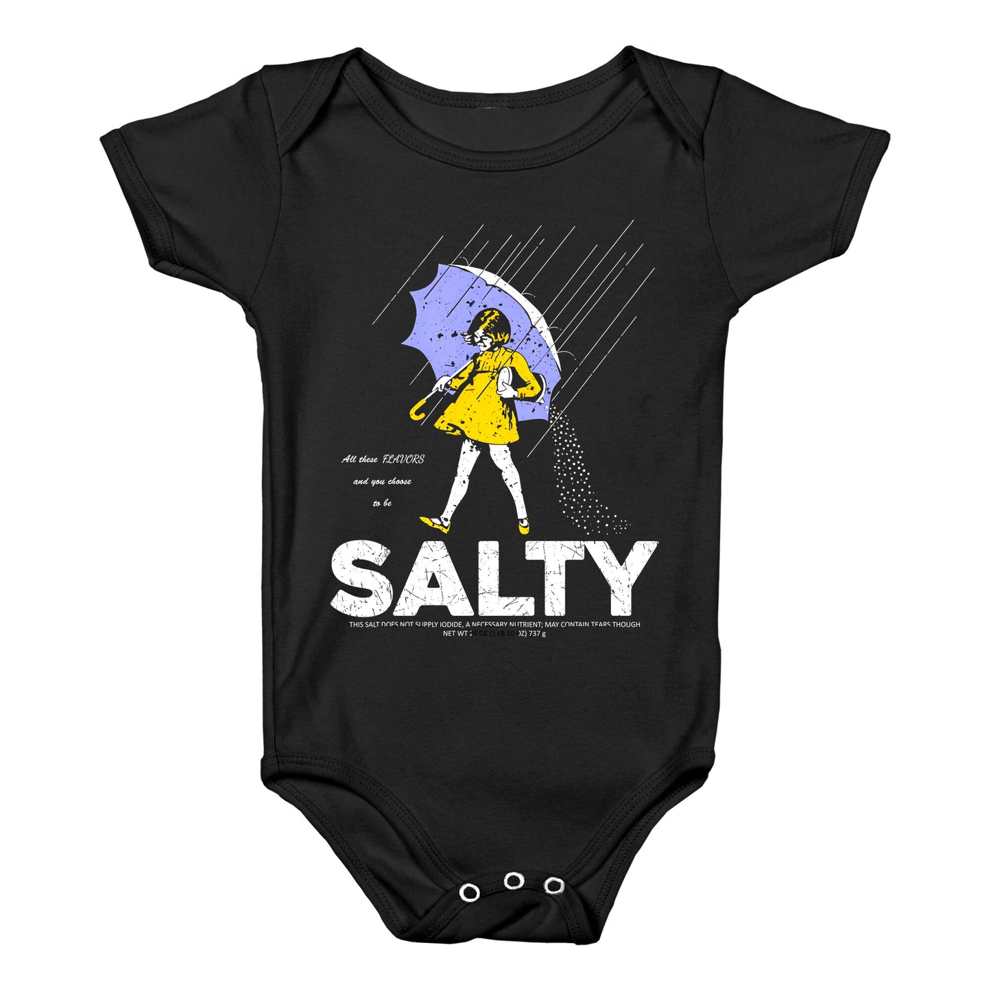Salty Shirt Baby One-Piece