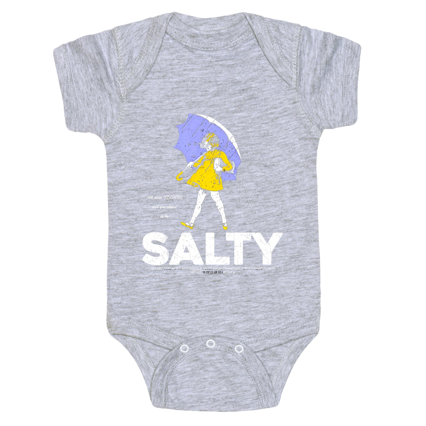 Salty Shirt Baby One-Piece