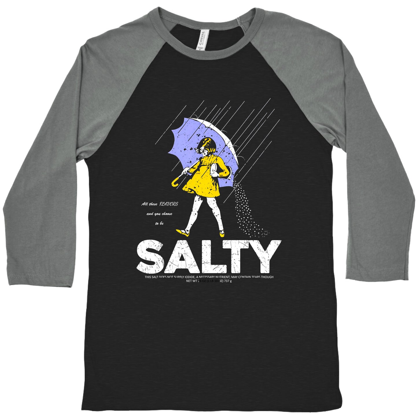 Salty Shirt Baseball Tee