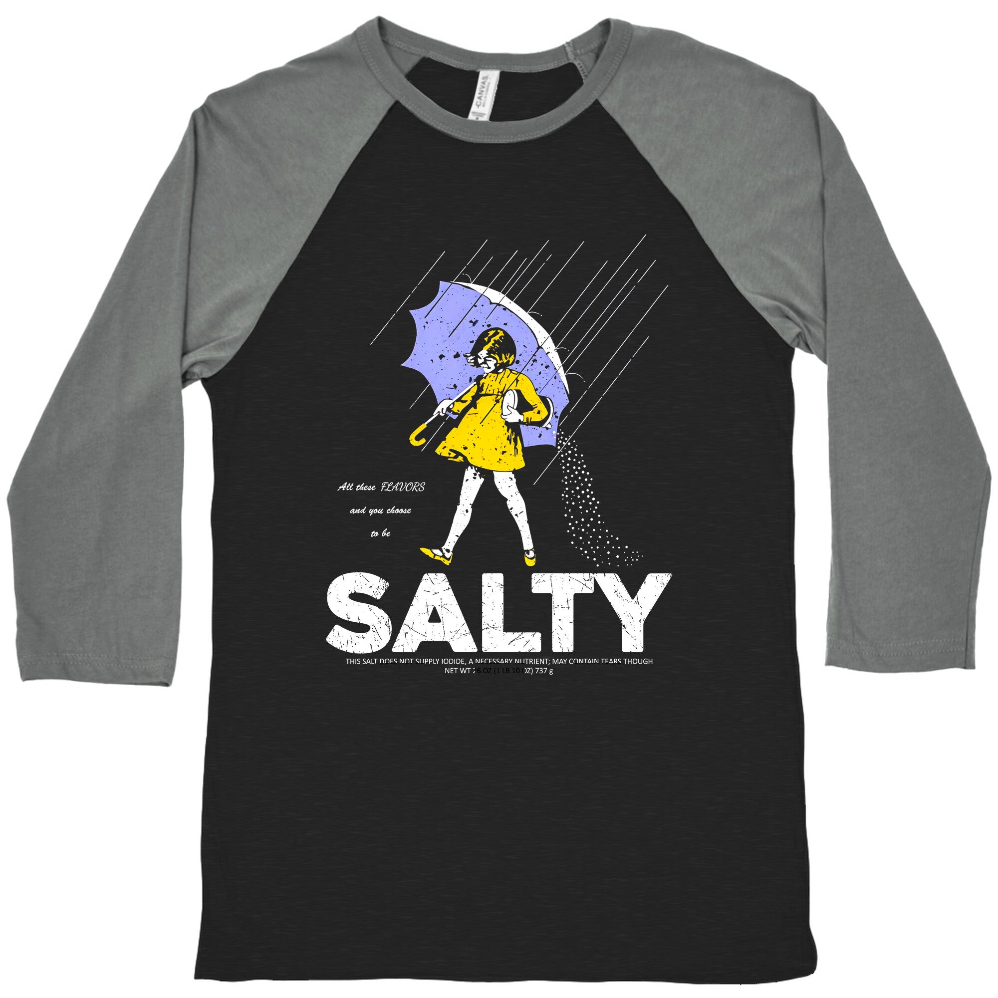 Salty Shirt Baseball Tee