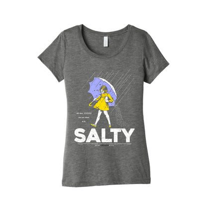 Salty Shirt Womens Triblend Tee