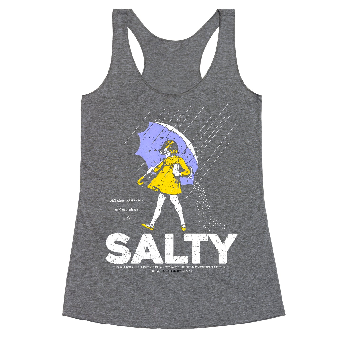 Salty Shirt Racerback Tank
