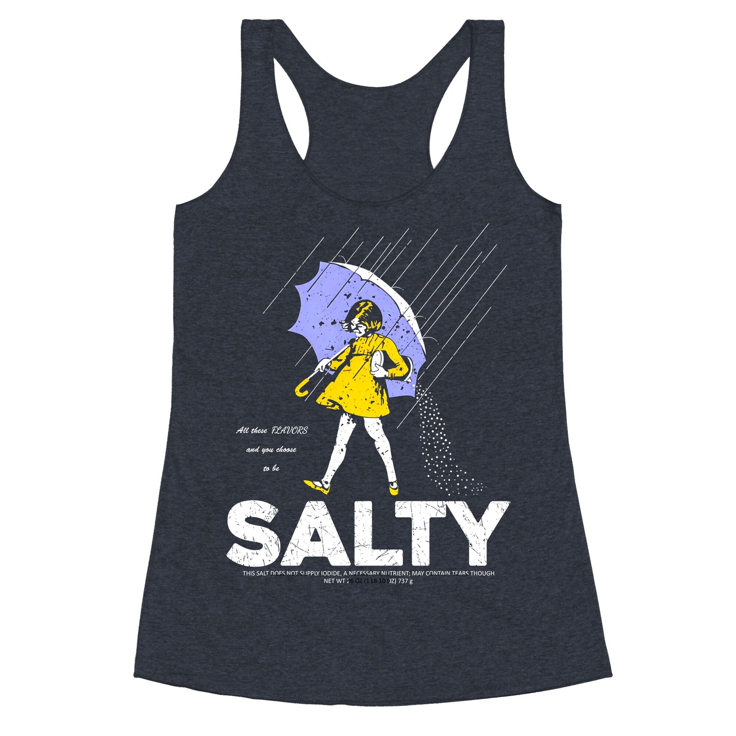 Salty Shirt Racerback Tank