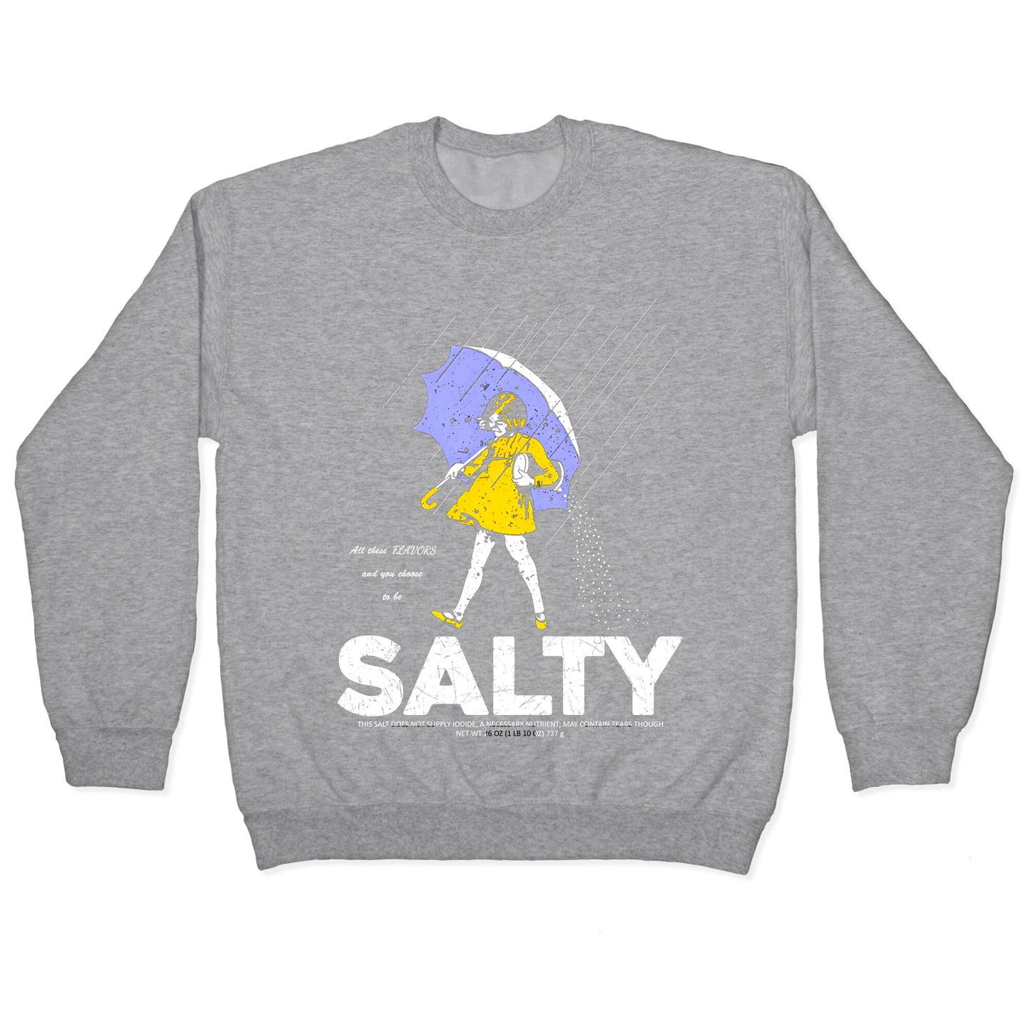 Salty Shirt Crewneck Sweatshirt
