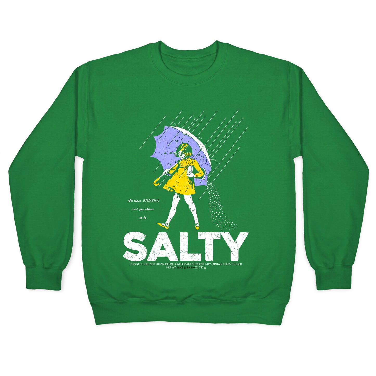 Salty Shirt Crewneck Sweatshirt