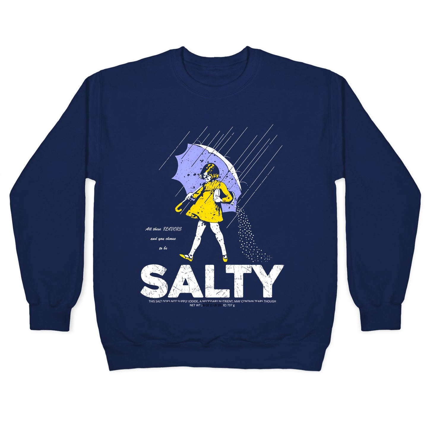 Salty Shirt Crewneck Sweatshirt