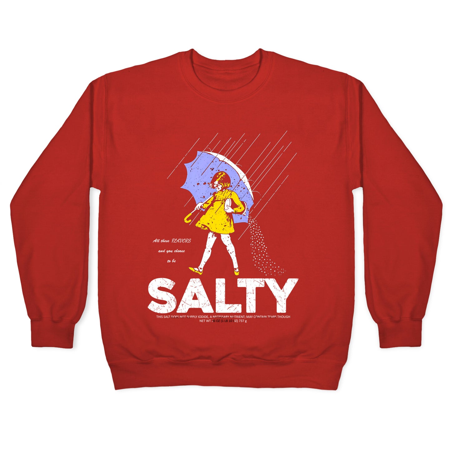 Salty Shirt Crewneck Sweatshirt