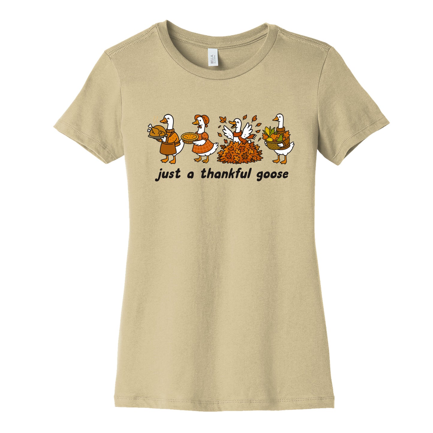 Thankful Goose Womens Cotton Tee