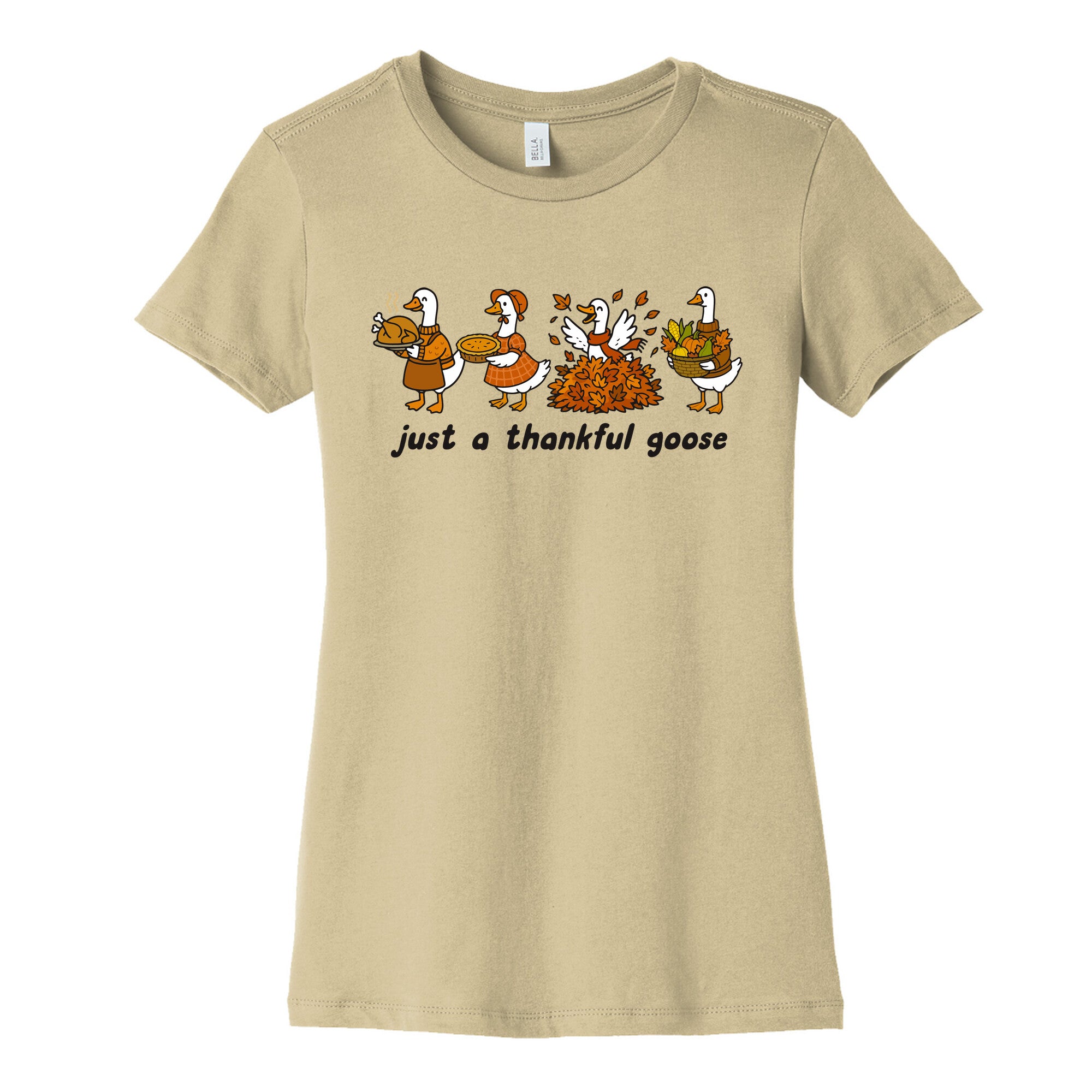 Thankful Goose Womens Cotton Tee