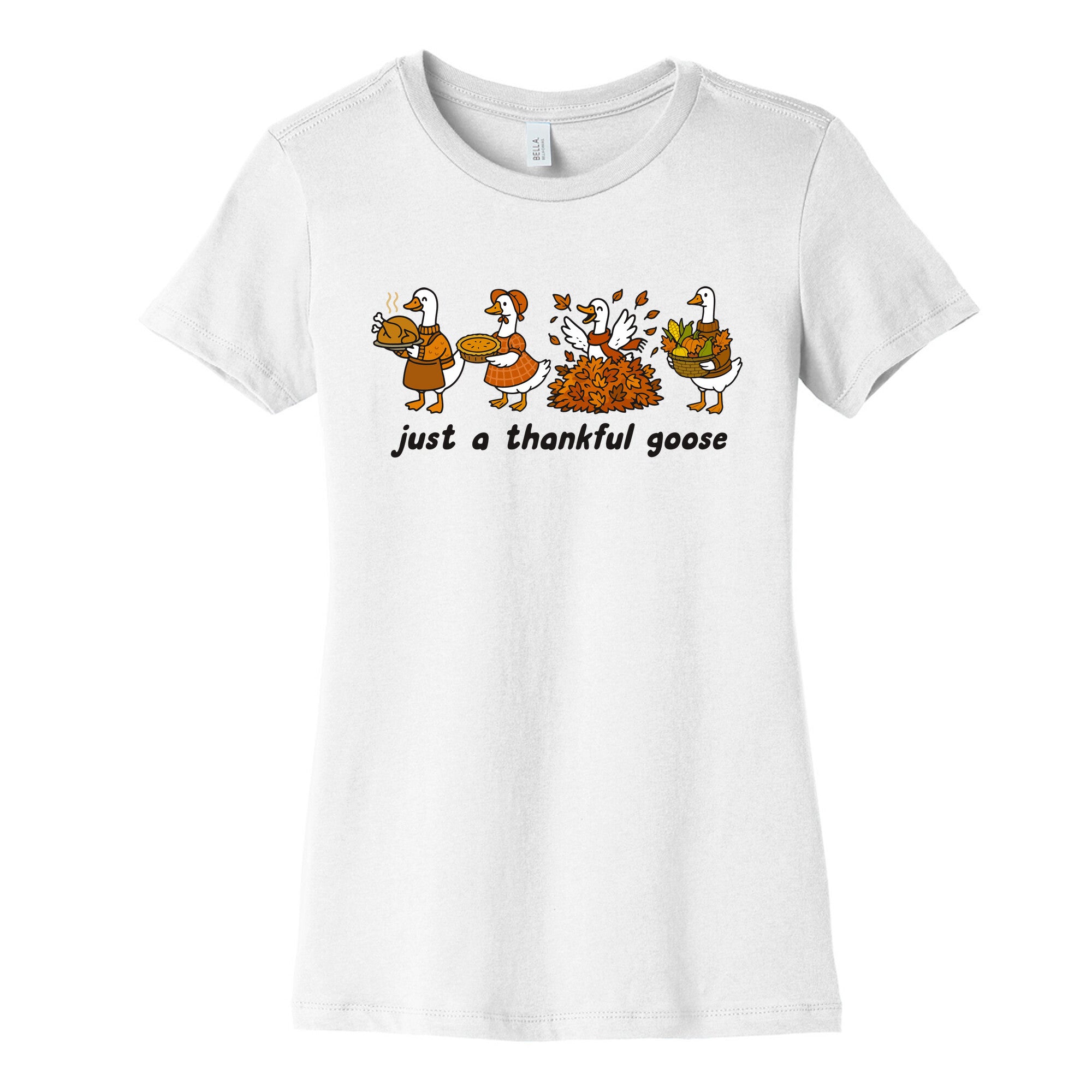 Thankful Goose Womens Cotton Tee