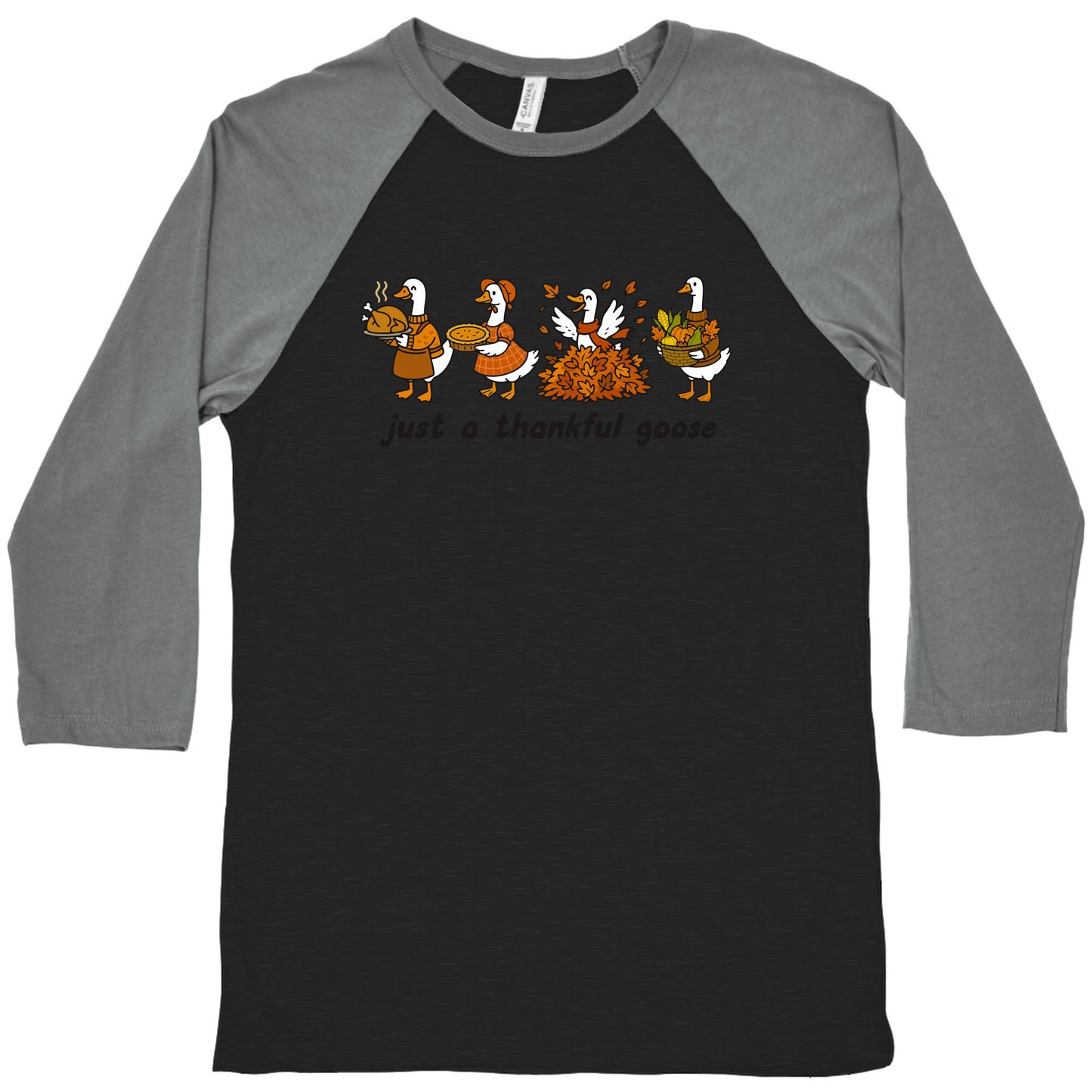 Thankful Goose Baseball Tee