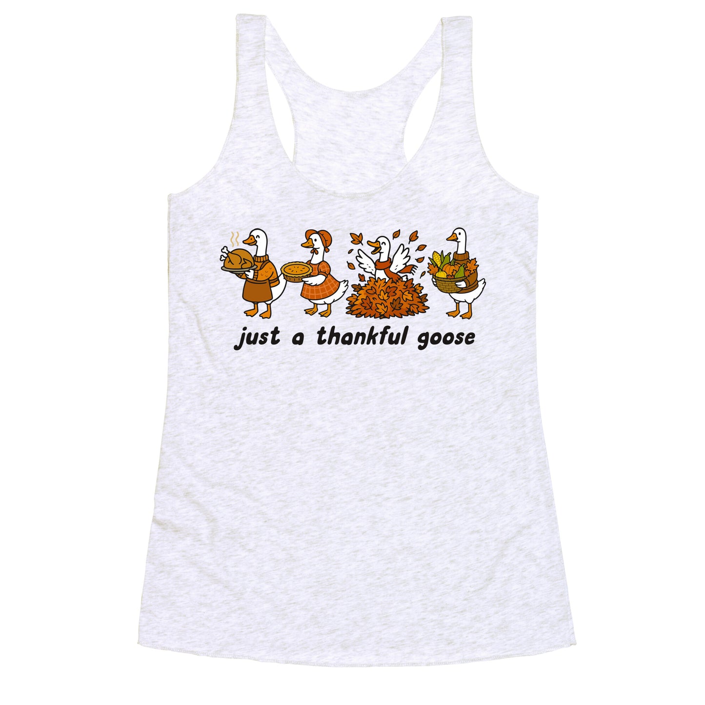 Thankful Goose Racerback Tank