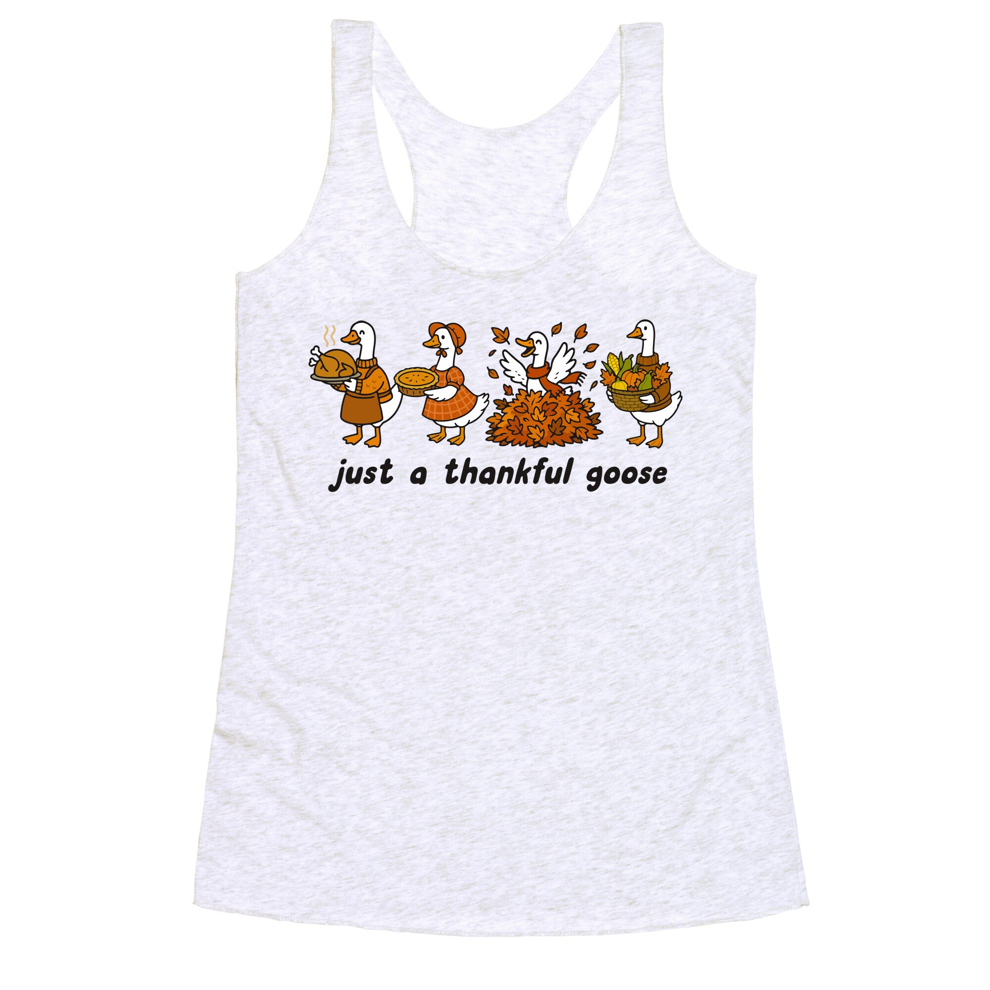 Thankful Goose Racerback Tank
