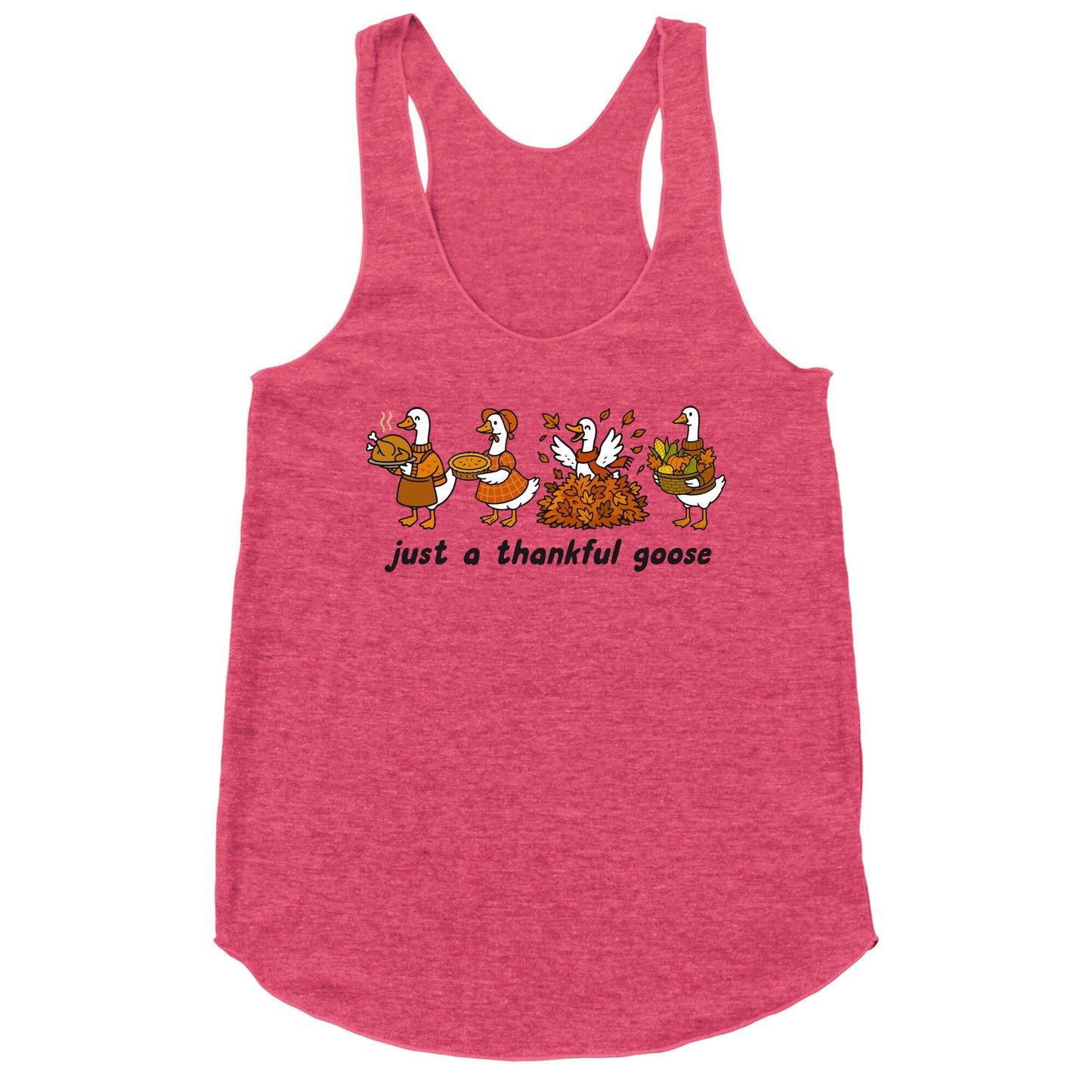 Thankful Goose Racerback Tank
