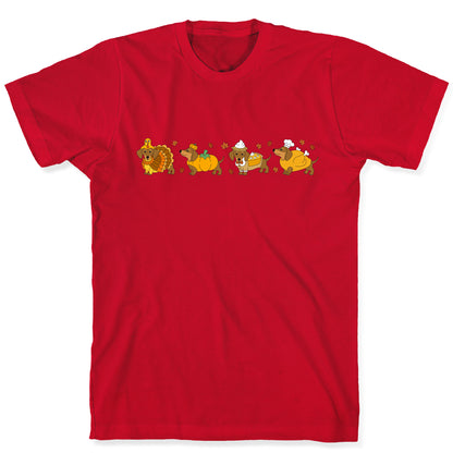 Turkey Dog Shirt T-Shirt