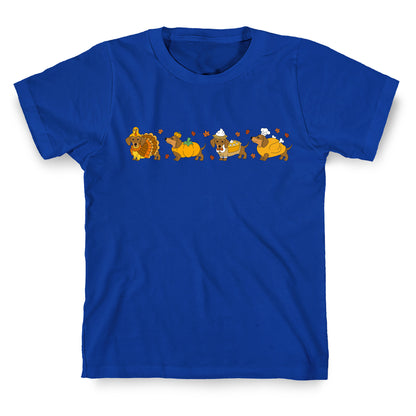Turkey Dog Shirt T-Shirt