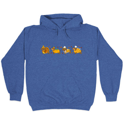 Turkey Dog Shirt Hoodie
