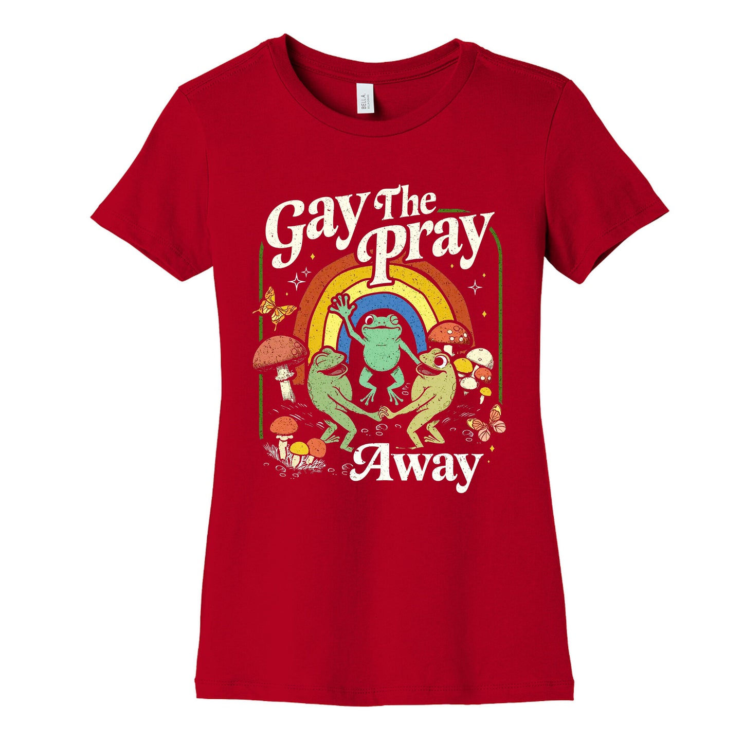 Gay The Pray Away Womens Cotton Tee