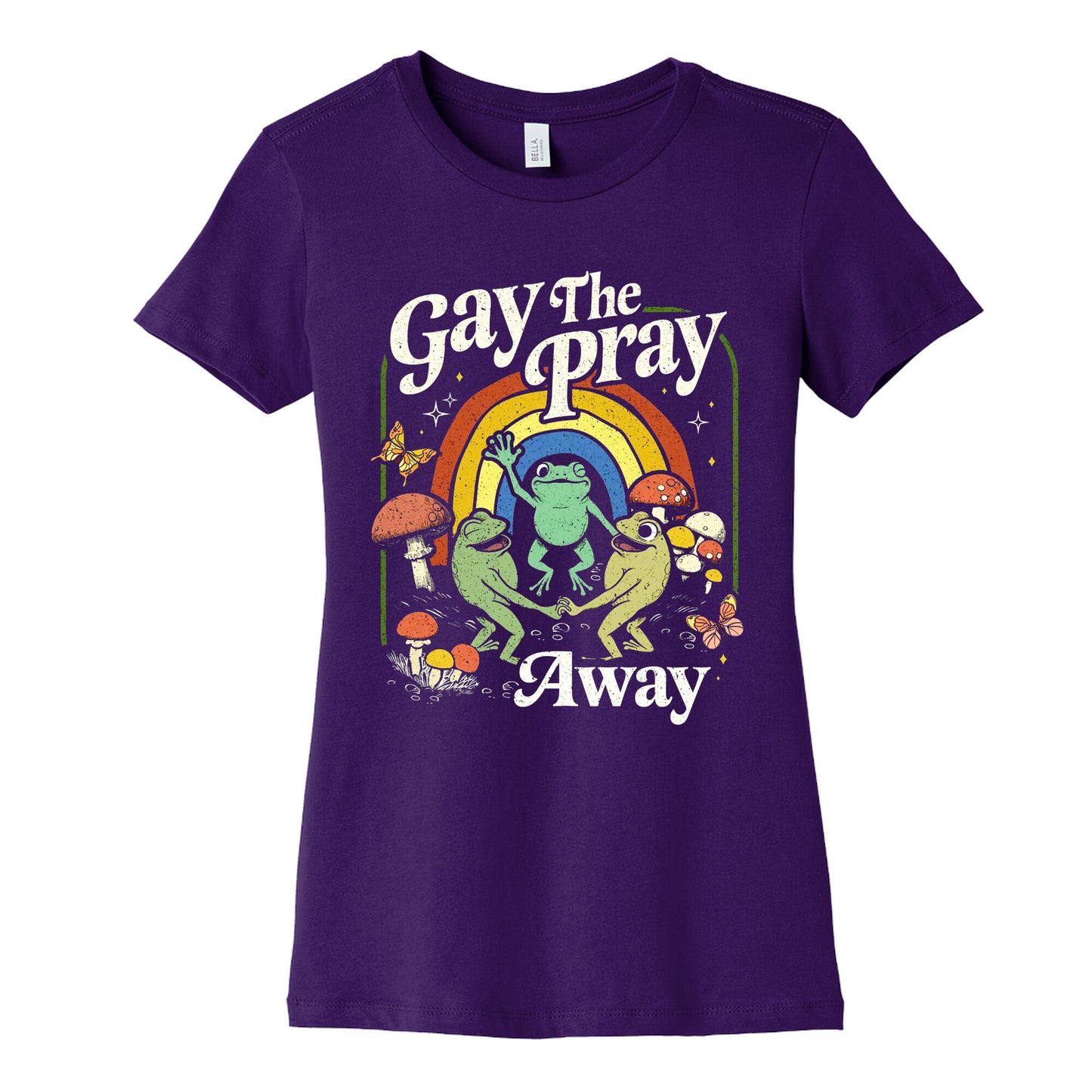 Gay The Pray Away Womens Cotton Tee