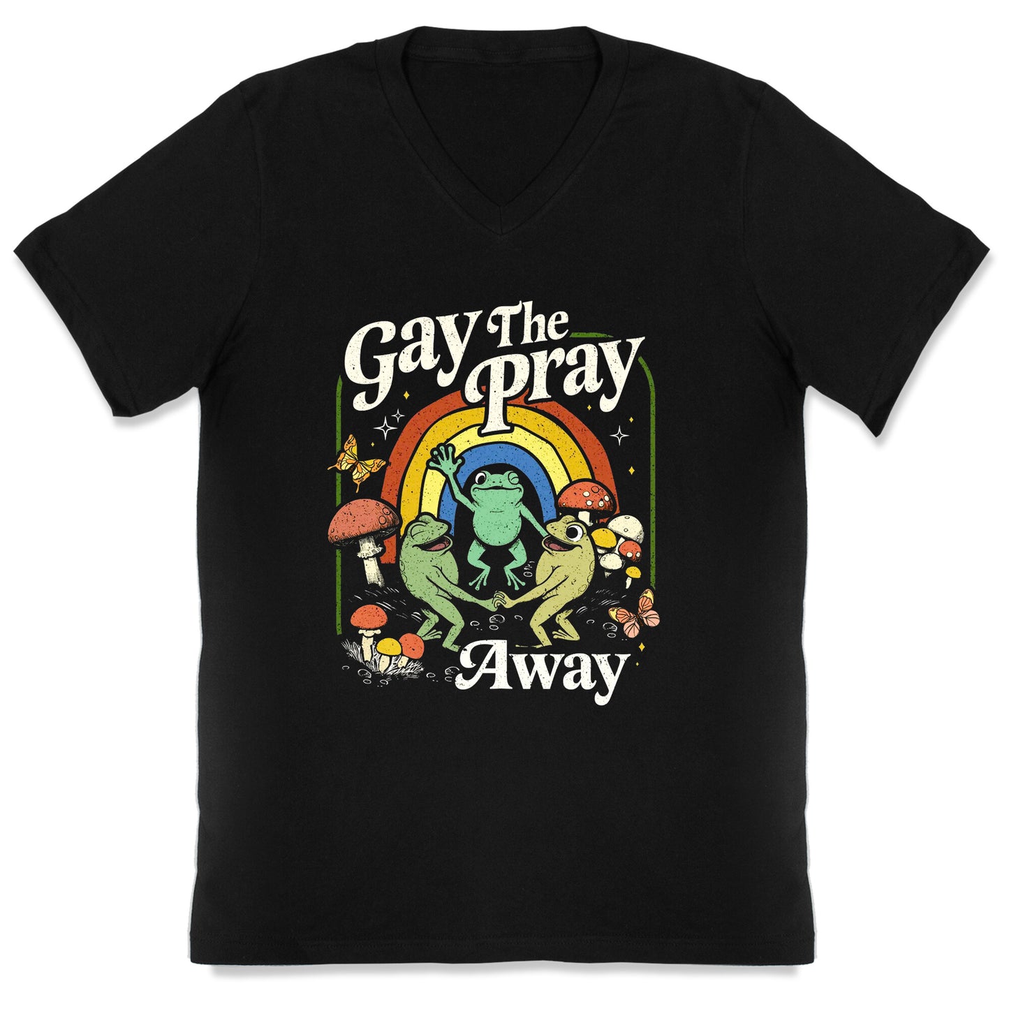 Gay The Pray Away V-Neck